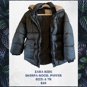 ZARA PUFFER JACKET